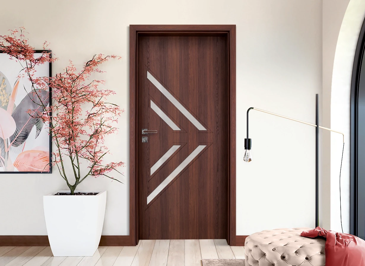 Интериорна Врата Gradde Paragon 3 4 Glas Шведски Дъб