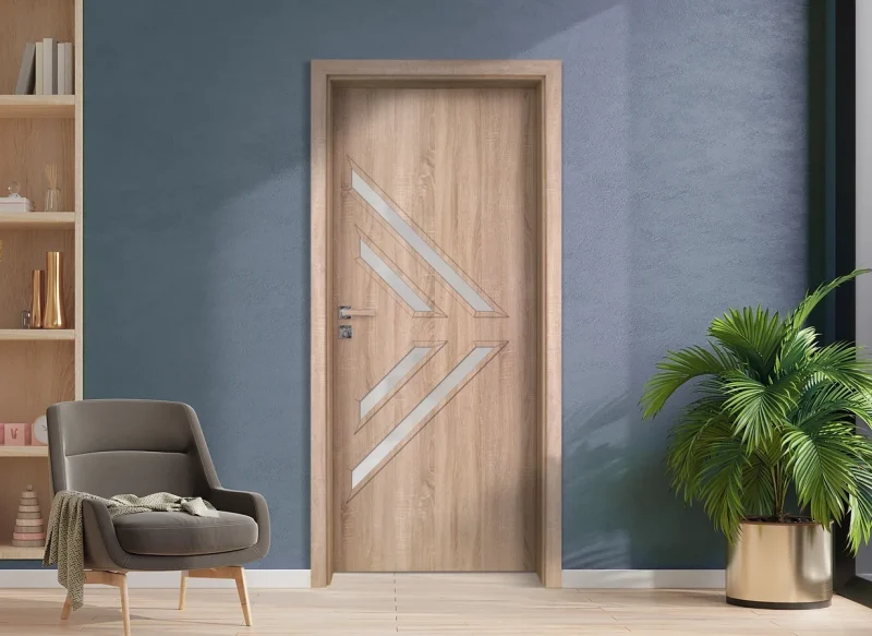 Interiorna Vrata Gradde Paragon 3 4 Glas Дъб Вераде